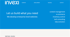 Desktop Screenshot of invexi.com
